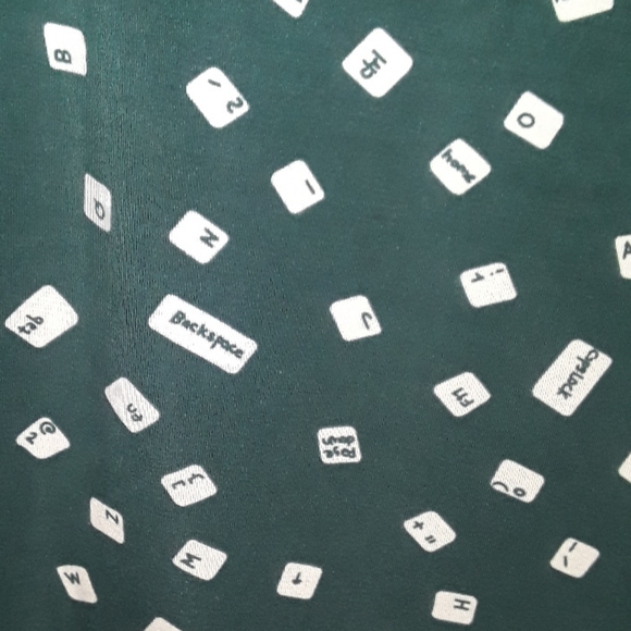 ModCloth Simple Is In Keyhole Top Green Button - Picture 7 of 8